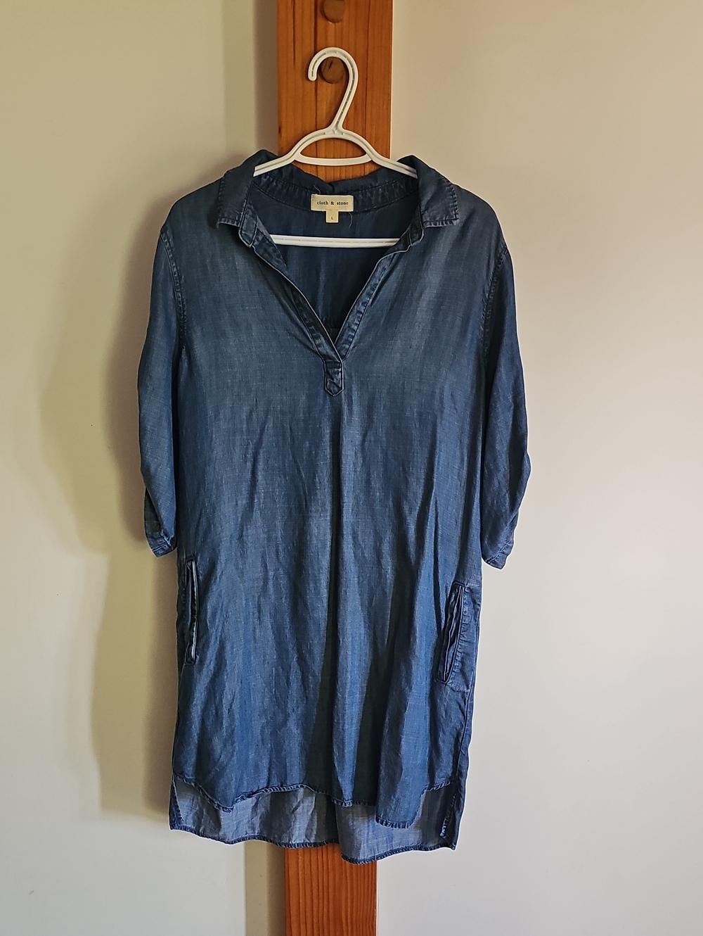 Cloth & Stone Chambray Denim Tunic